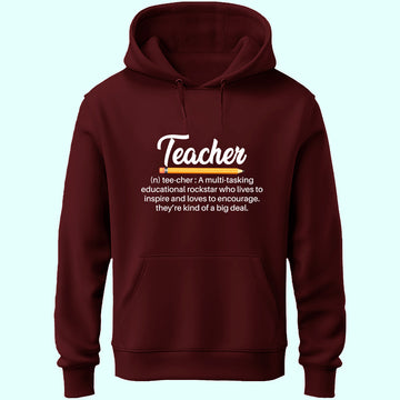 Teacher Meaning Unisex Hoodie