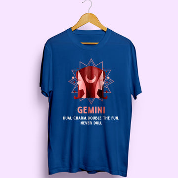 Gemini Half Sleeve T-Shirt