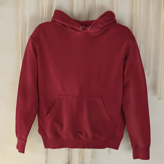 Solid: Maroon Hoodie - Soul & Peace