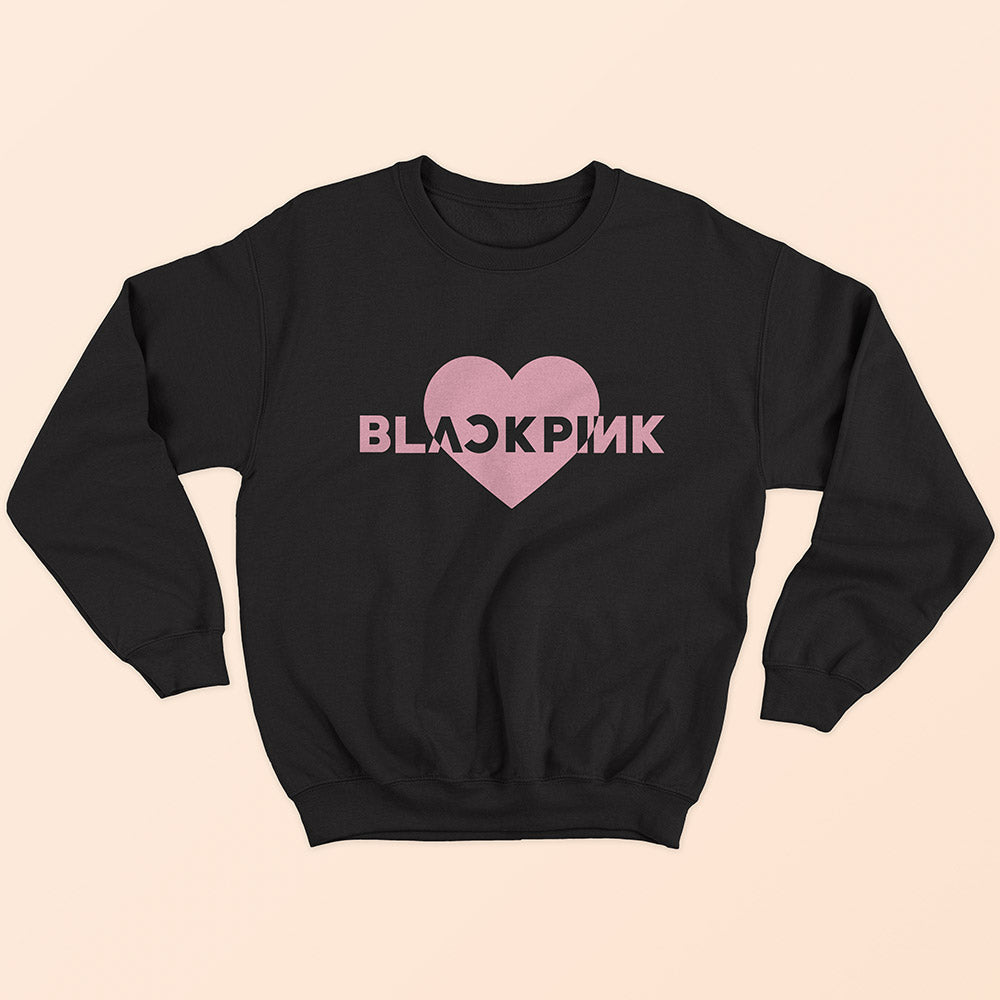 Baju Sweater Blackpink Shopee Jacket Sweater Black Pink Jual