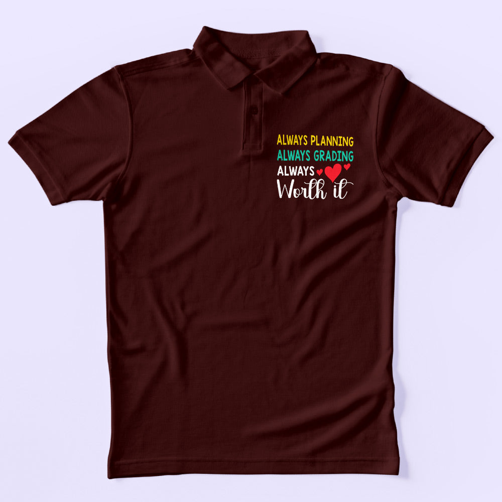 Worth It Polo T-Shirt - Soul & Peace