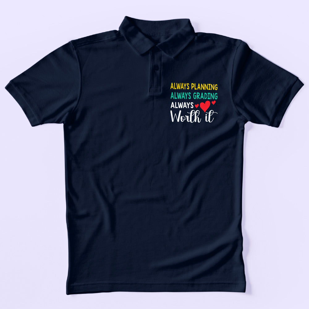 Worth It Polo T-Shirt - Soul & Peace