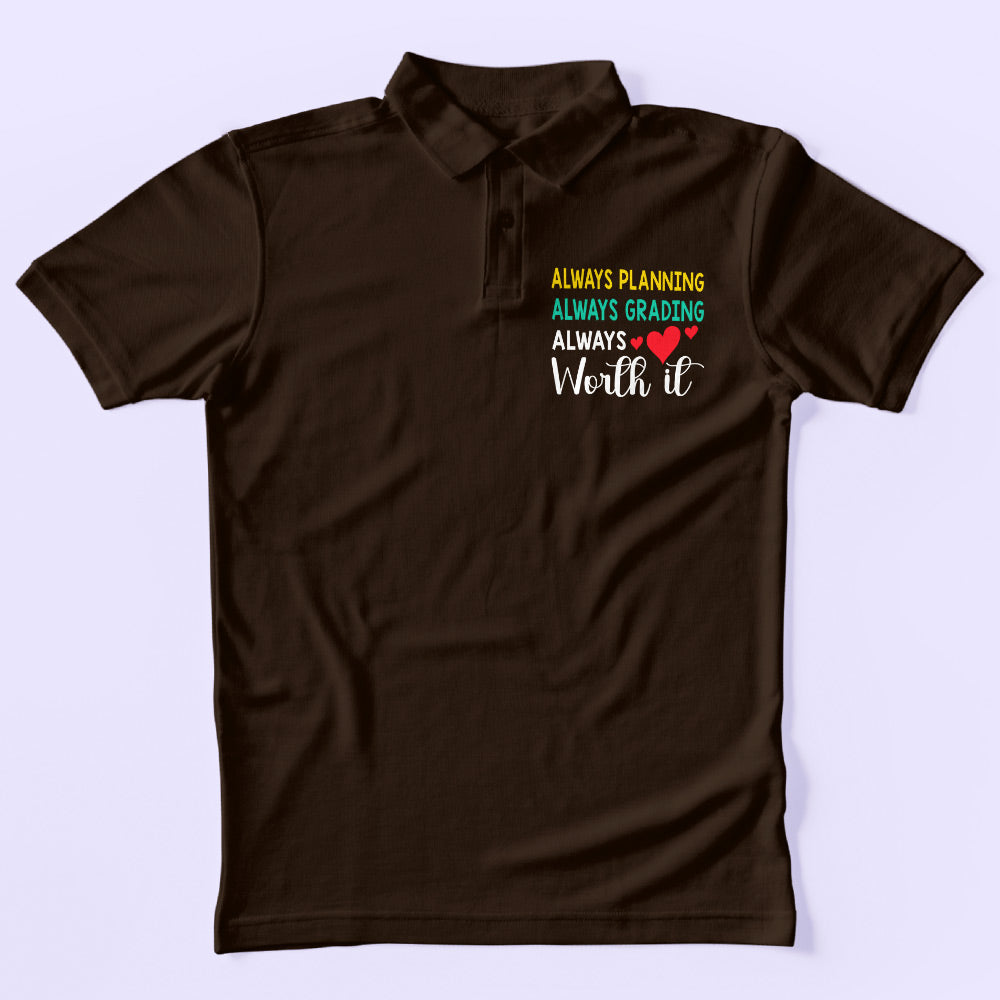 Worth It Polo T-Shirt - Soul & Peace