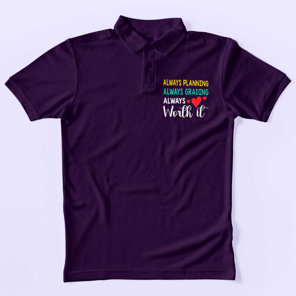 Worth It Polo T-Shirt - Soul & Peace