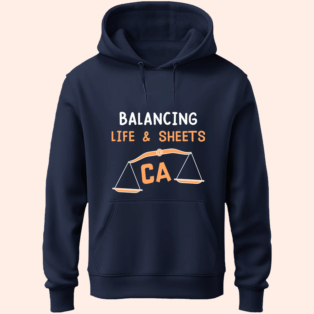 Balancing Life & Sheets Unisex Hoodie