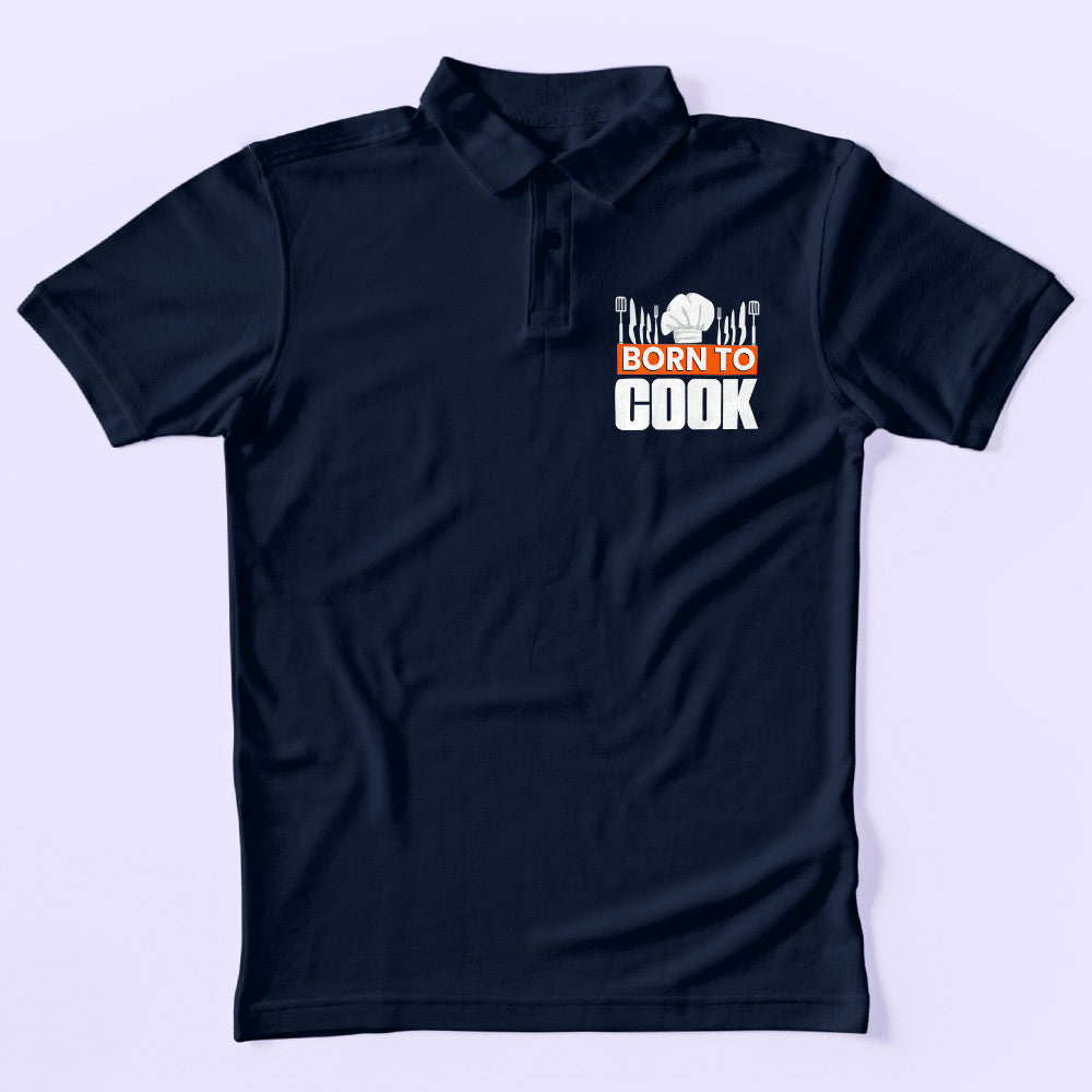 Born To Cook Polo T-Shirt