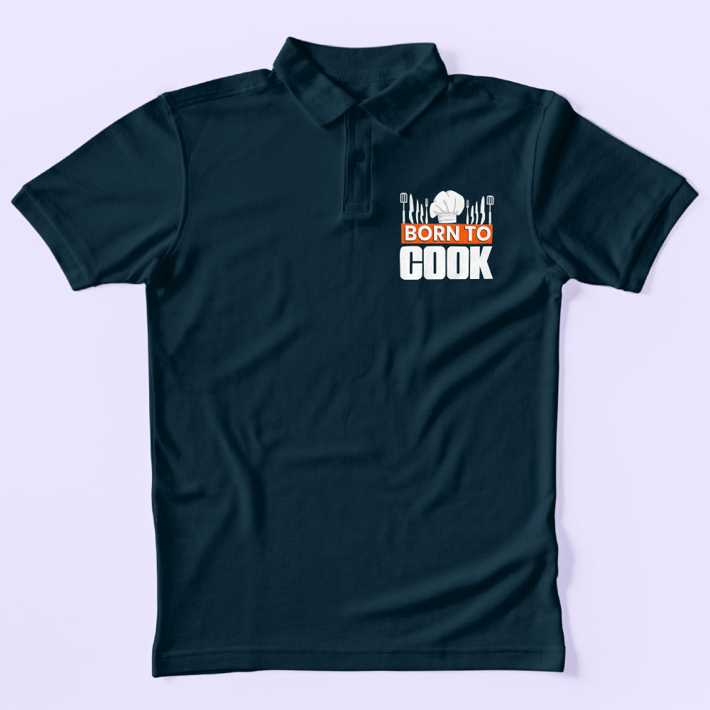 Born To Cook Polo T-Shirt