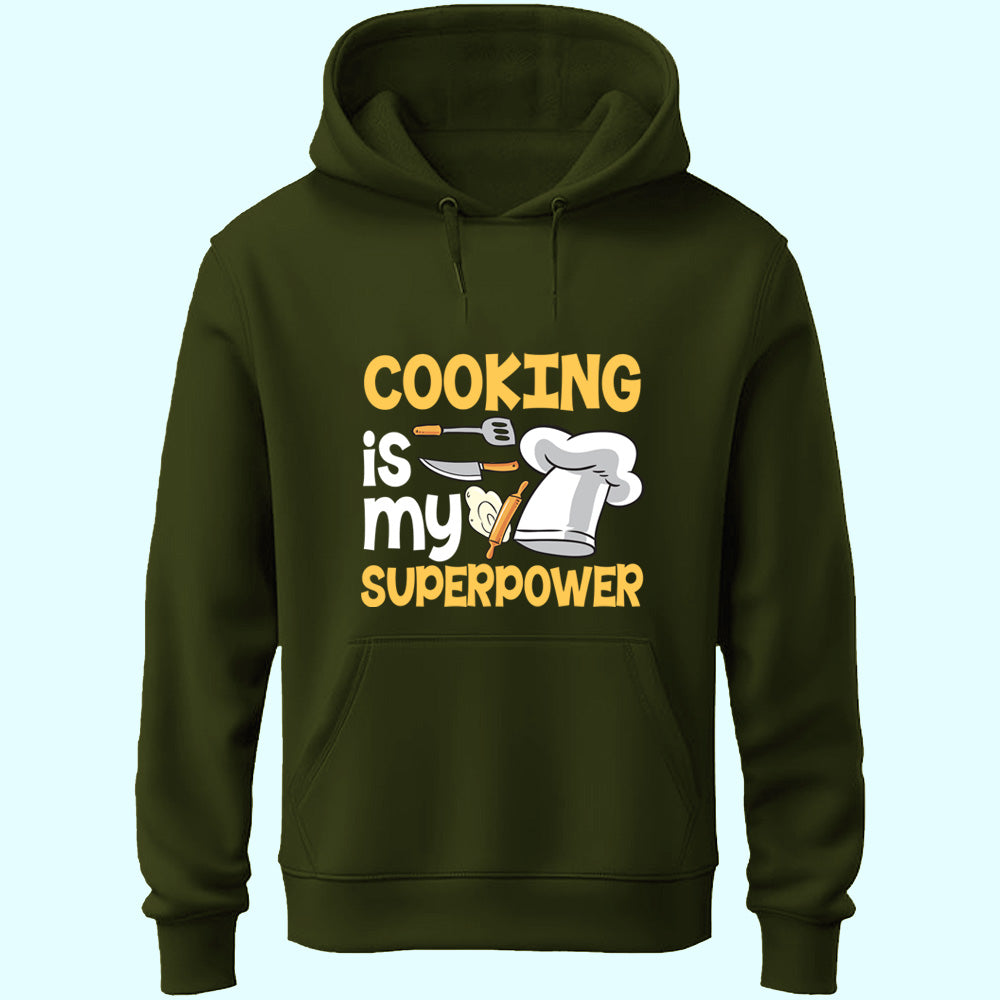 Cooking Is My Superpower Unisex Hoodie