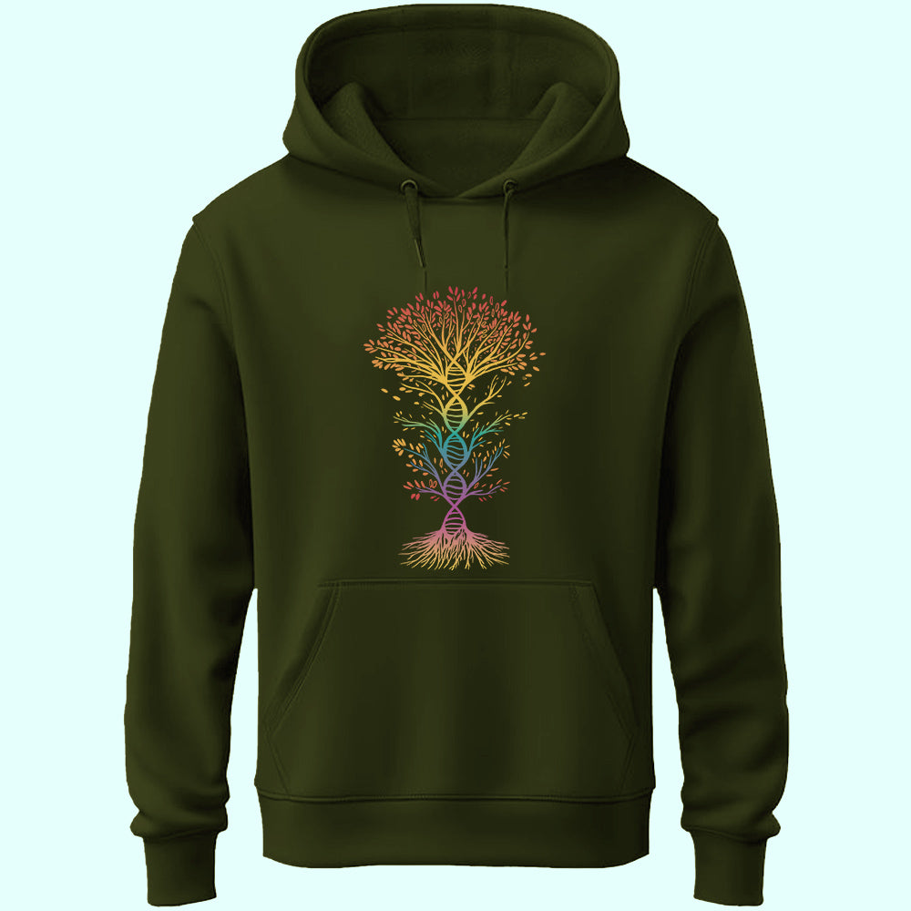 DNA Tree Unisex Hoodie - Soul & Peace
