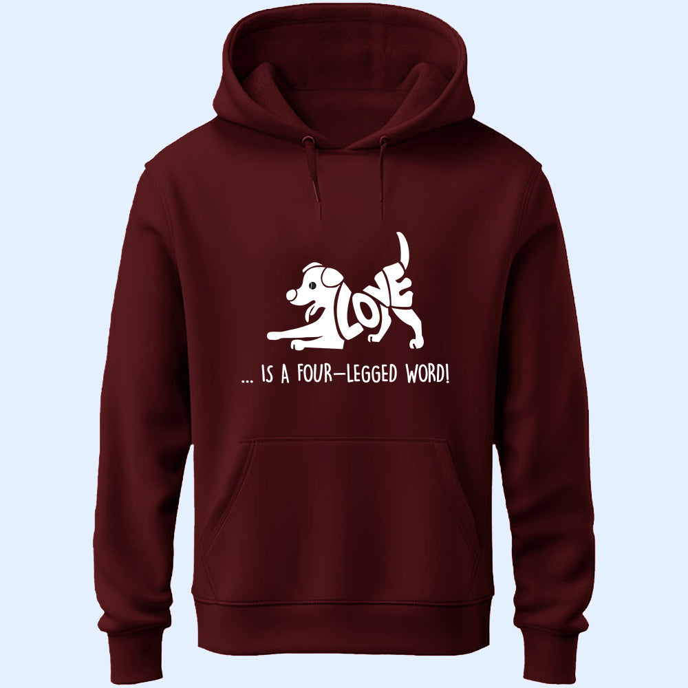 Love & Dog Unisex Hoodie - Soul & Peace