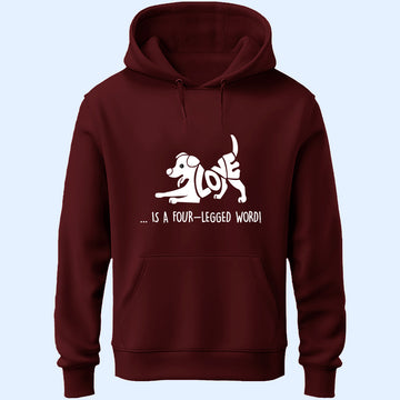 Love & Dog Unisex Hoodie - Soul & Peace