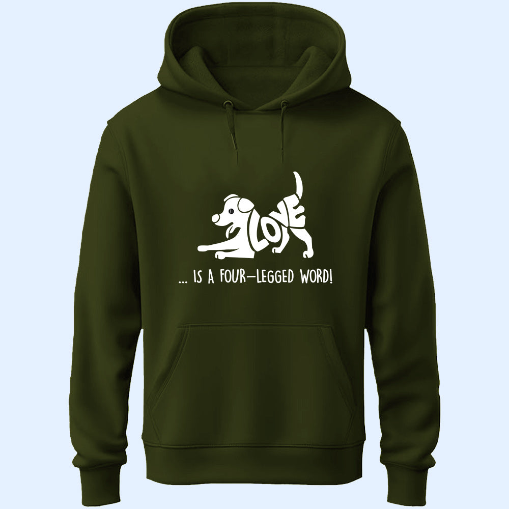 Love & Dog Unisex Hoodie - Soul & Peace