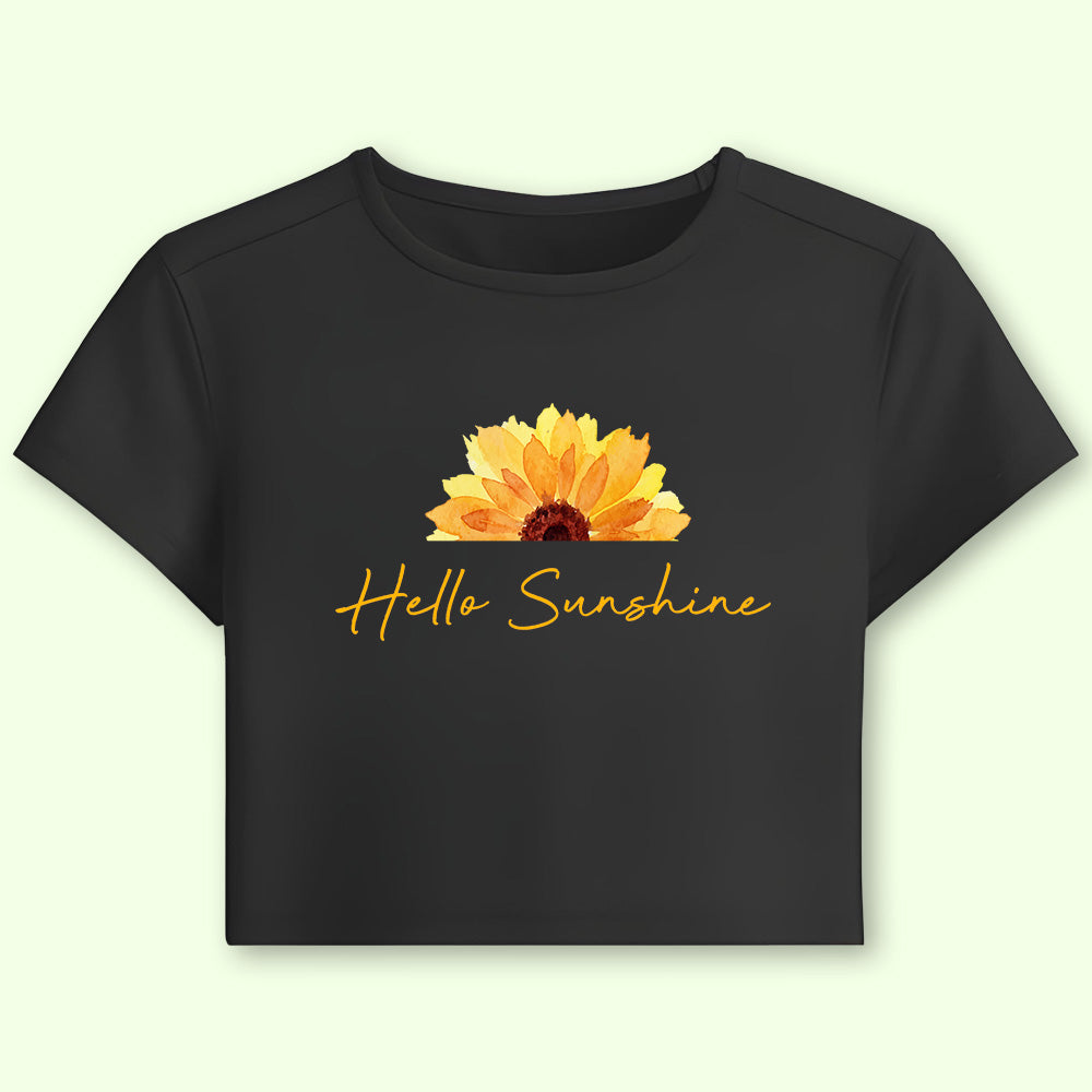 Hello Sunshine Crop Top - Soul & Peace