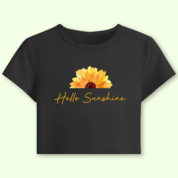 Hello Sunshine Crop Top - Soul & Peace