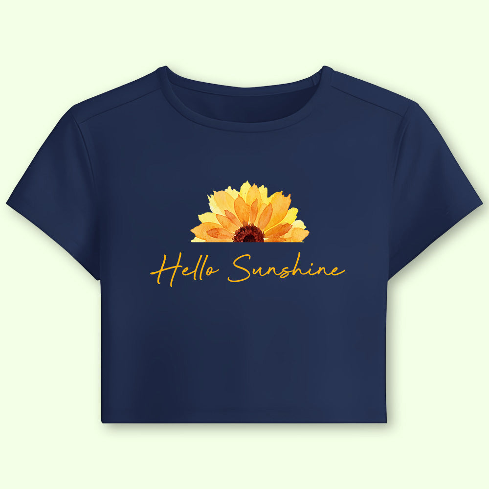 Hello Sunshine Crop Top - Soul & Peace