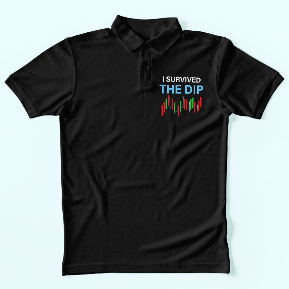 I Survived The Dip Polo T-Shirt