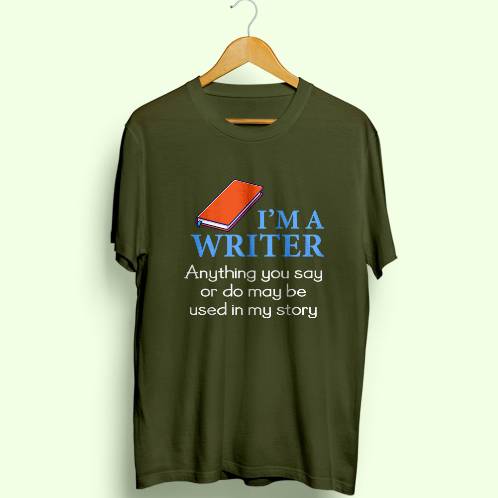 I'm A Writer Half Sleeve T-Shirt - Soul & Peace