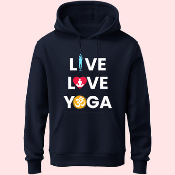 Live Love Yoga Unisex Hoodie