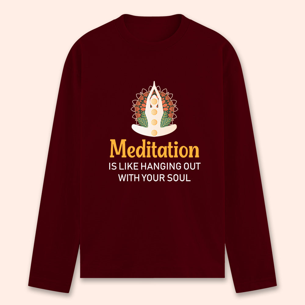Meditation Full Sleeve T-shirt