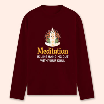Meditation Full Sleeve T-shirt
