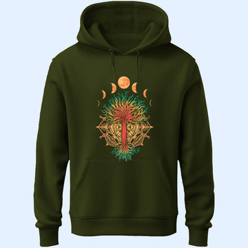 Moon Phases Unisex Hoodie