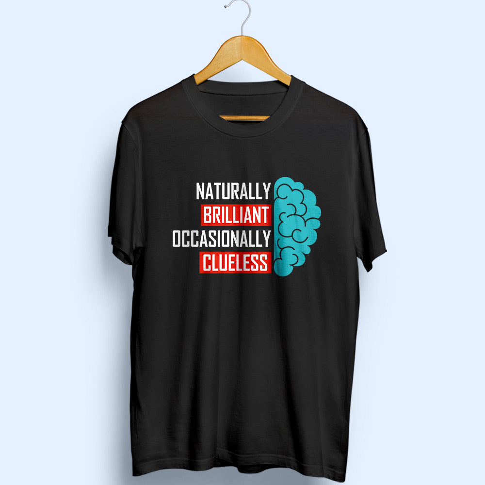 Naturally Brilliant Half Sleeve T-Shirt - Soul & Peace