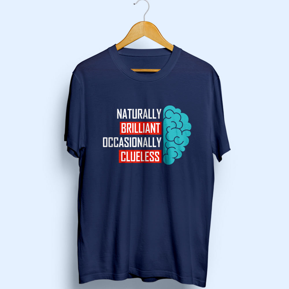 Naturally Brilliant Half Sleeve T-Shirt - Soul & Peace