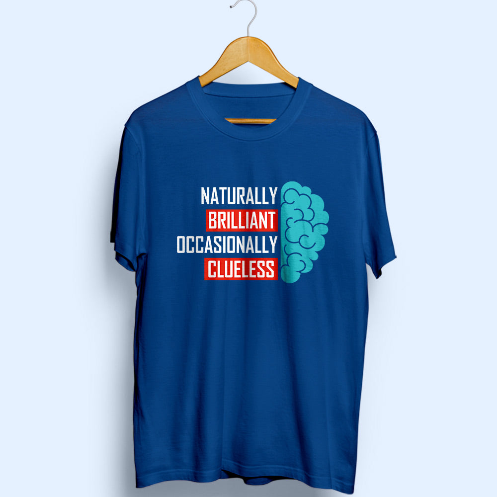 Naturally Brilliant Half Sleeve T-Shirt - Soul & Peace