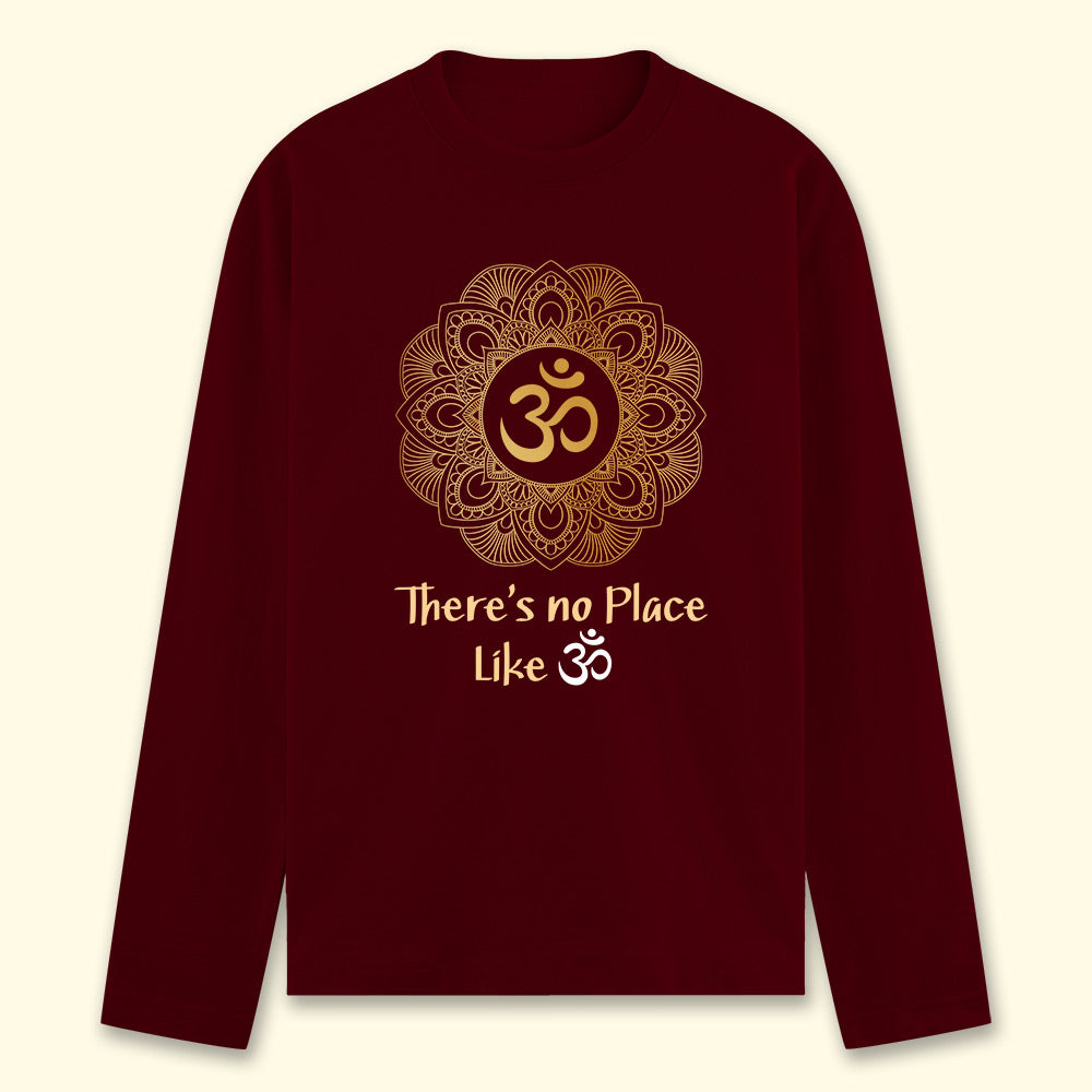 Om (Yoga) Full Sleeve T-shirt - Soul & Peace