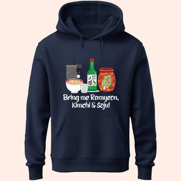 Ramyeon Kimchi Soju Unisex Hoodie