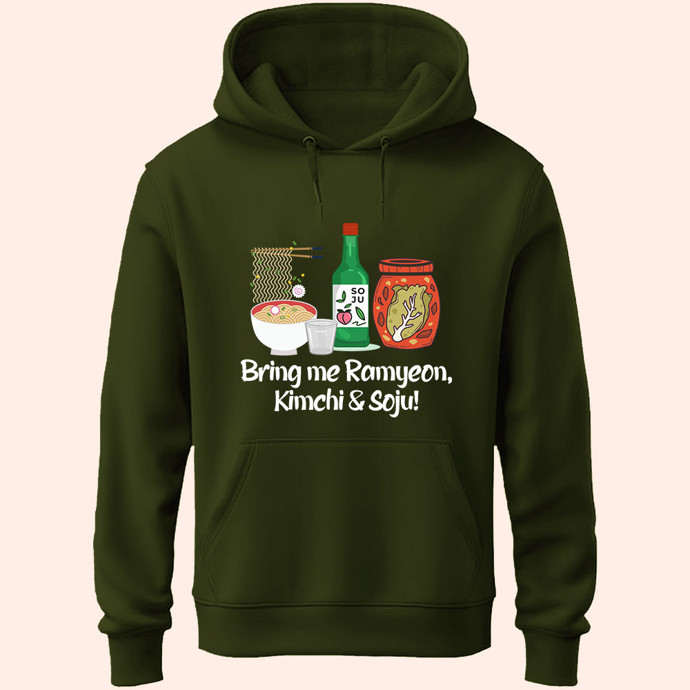 Ramyeon Kimchi Soju Unisex Hoodie