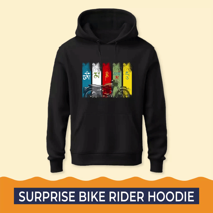 Surprise Bike Rider Hoodie - Single (Super Saver)