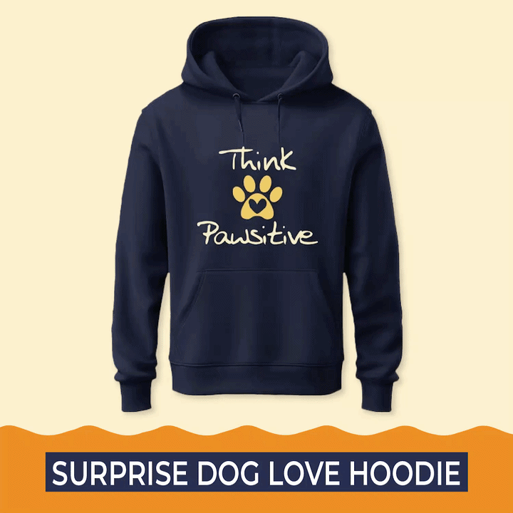 Surprise Dog Love Hoodie - Single (Super Saver)