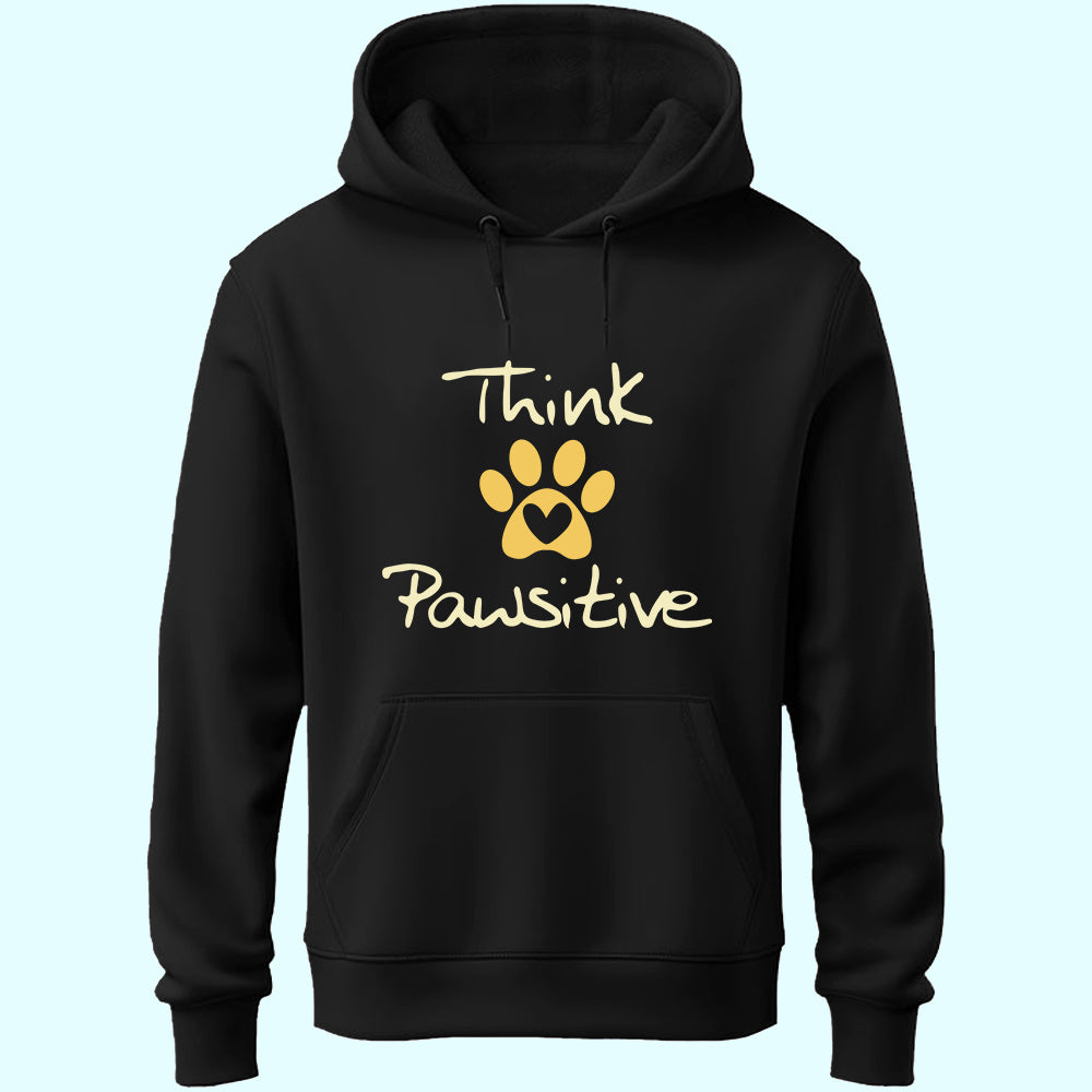 Think Pawsitive Unisex Hoodie - Soul & Peace