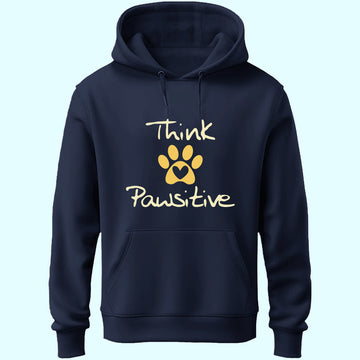 Think Pawsitive Unisex Hoodie - Soul & Peace