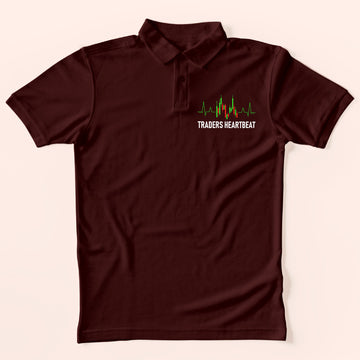 Traders Heartbeat Polo T-Shirt