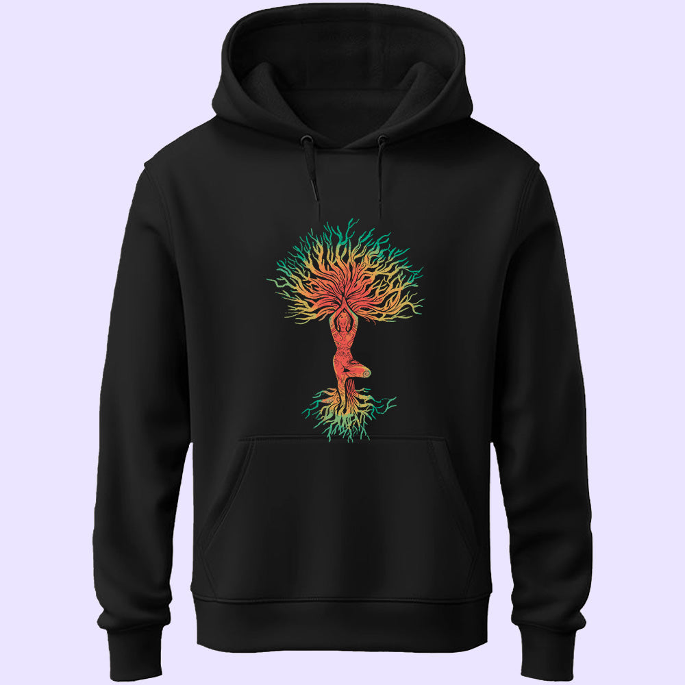 Yoga Roots Unisex Hoodie