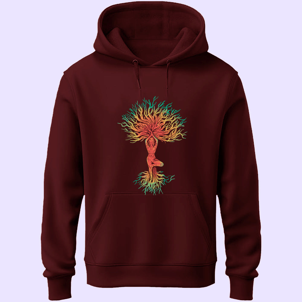 Yoga Roots Unisex Hoodie