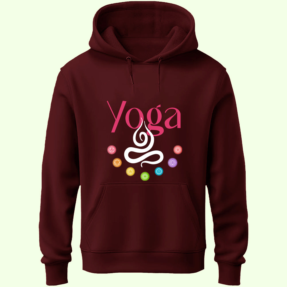 Yoga Chakras Unisex Hoodie