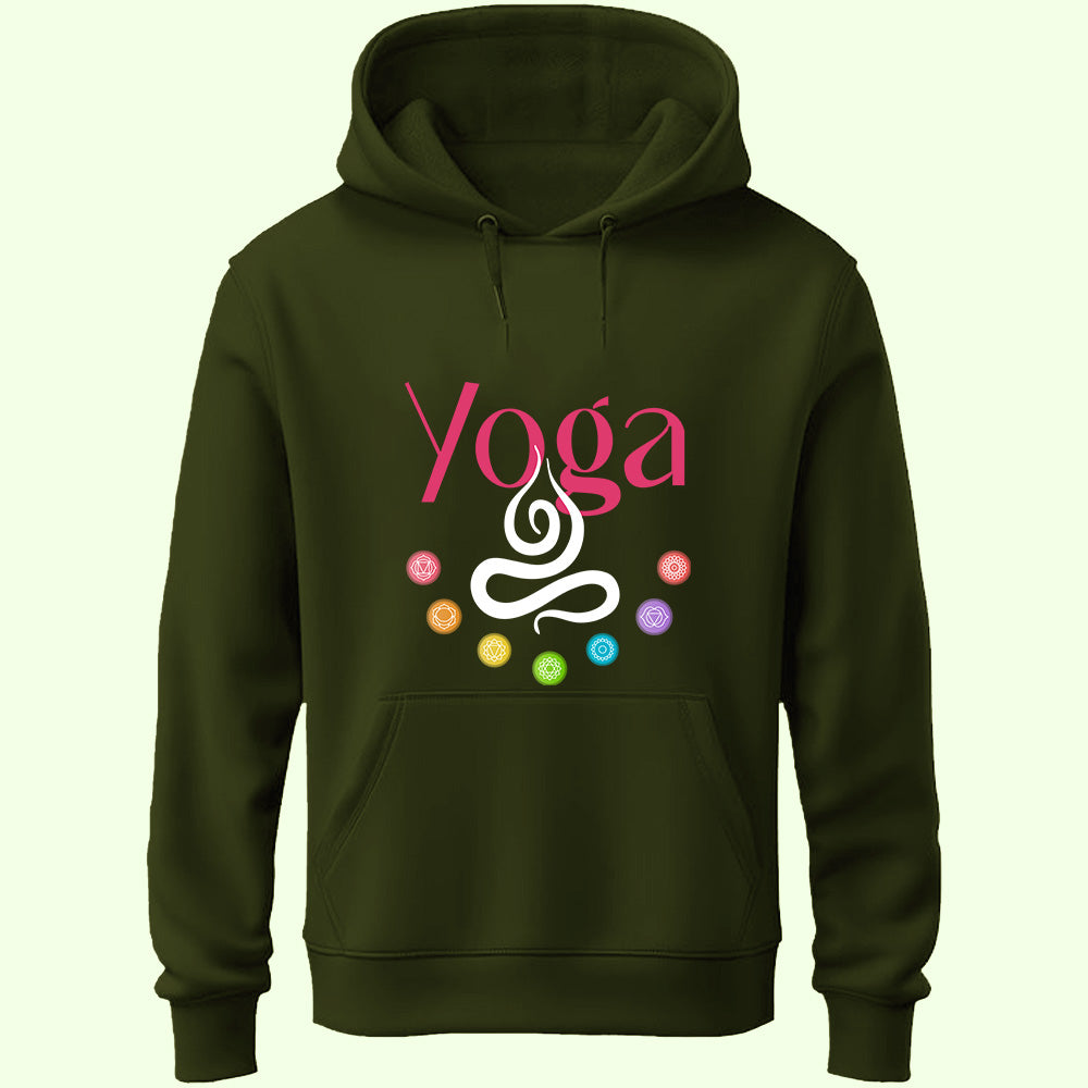 Yoga Chakras Unisex Hoodie