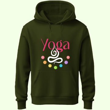 Yoga Chakras Unisex Hoodie