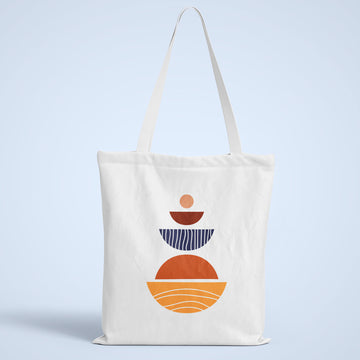 Abstract Stones Tote Bag