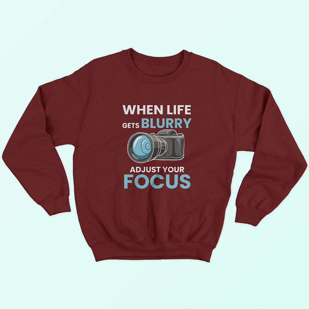 Adjust Your Focus Sweatshirt - Soul & Peace