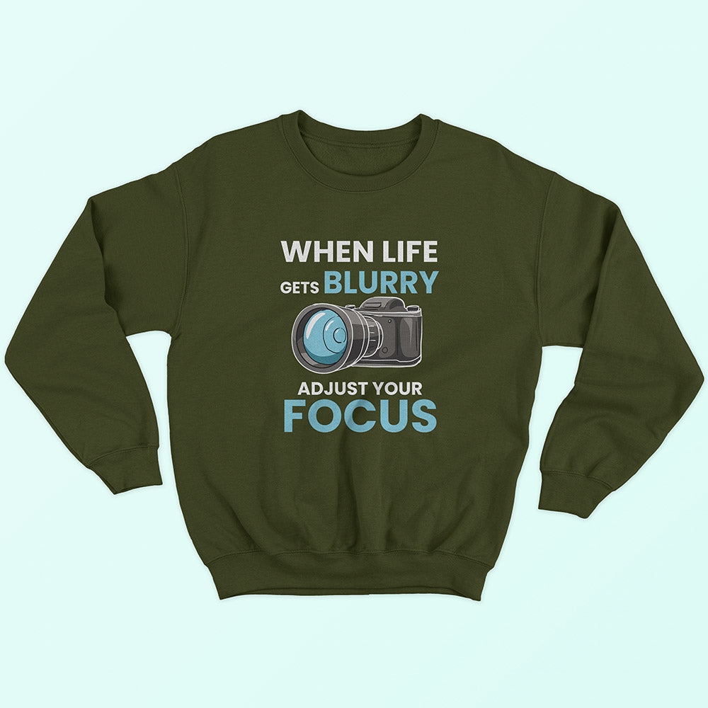 Adjust Your Focus Sweatshirt - Soul & Peace