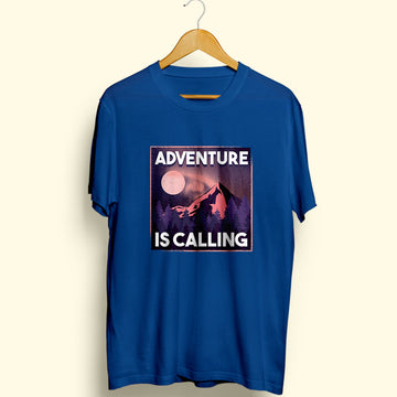 Adventure Is Calling Half Sleeve T-Shirt