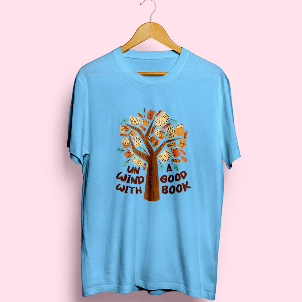 A Good Book Half Sleeve T-Shirt - Soul & Peace