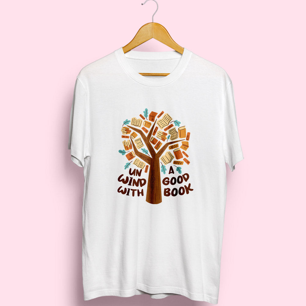 A Good Book Half Sleeve T-Shirt - Soul & Peace