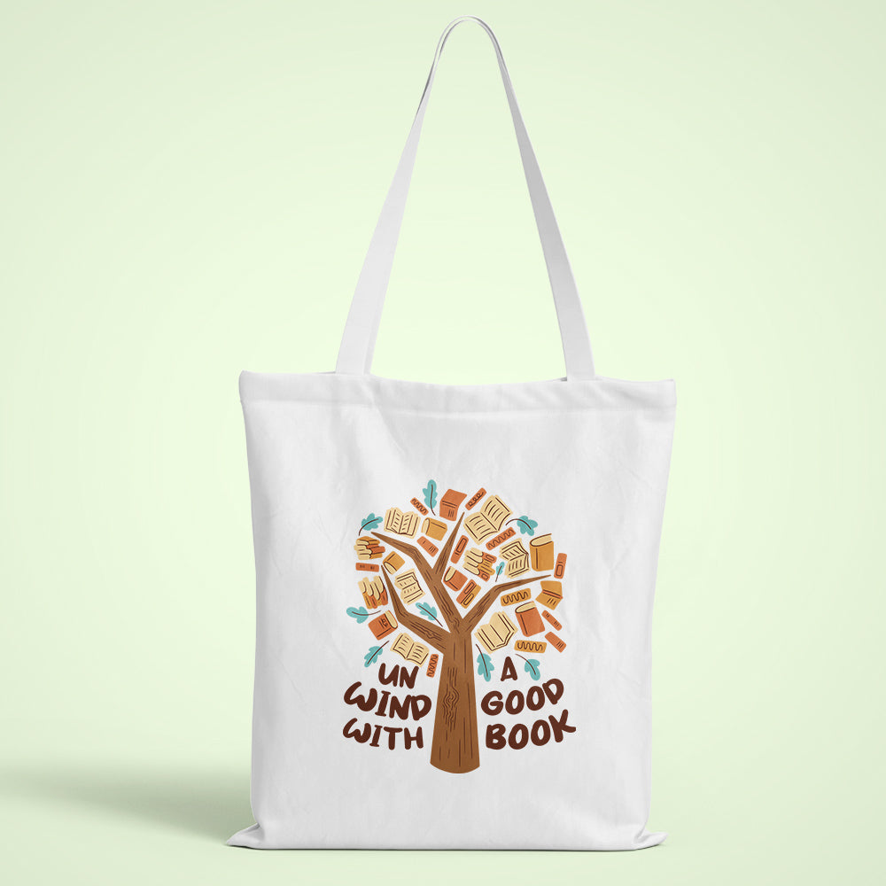 A Good Book Tote Bag