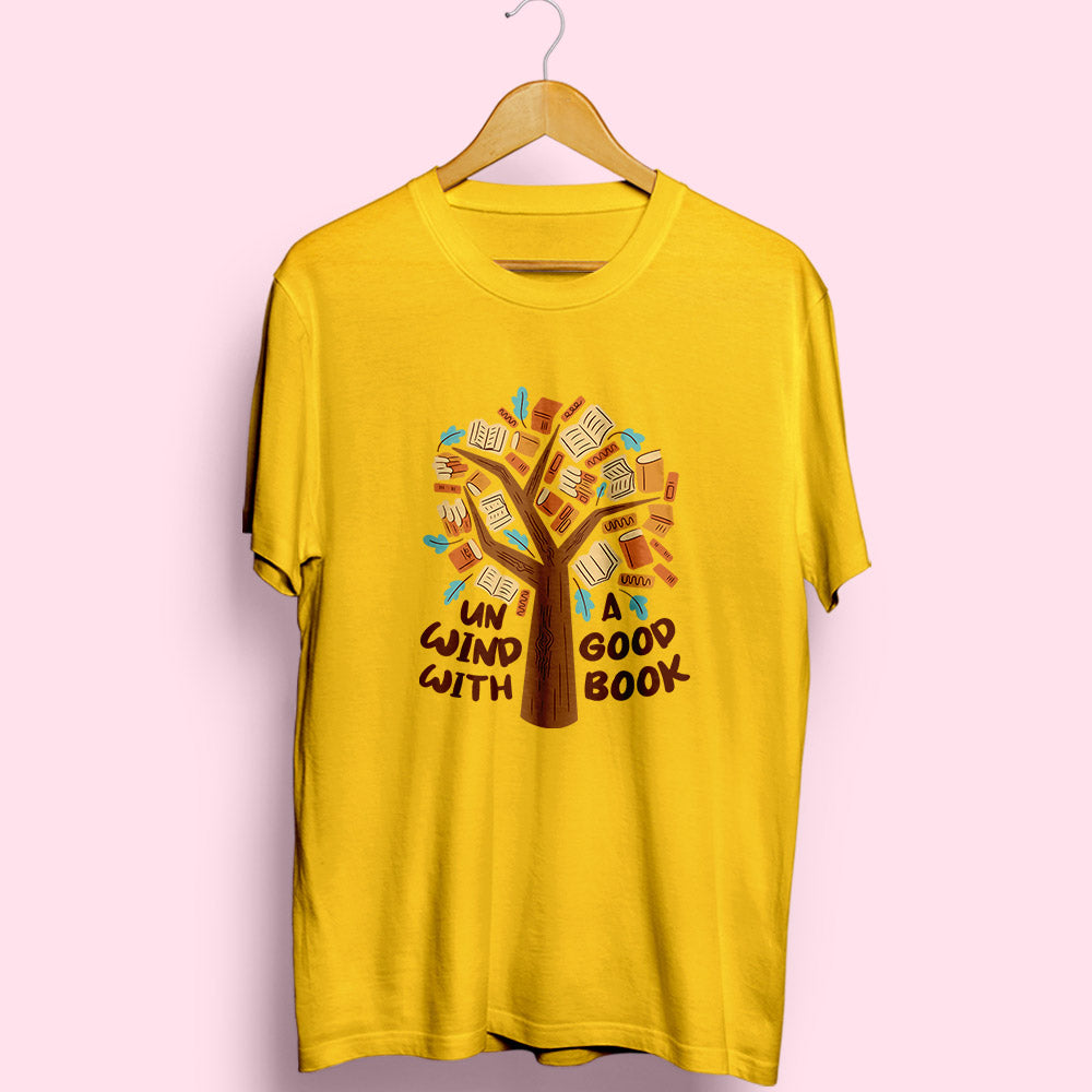A Good Book Half Sleeve T-Shirt - Soul & Peace