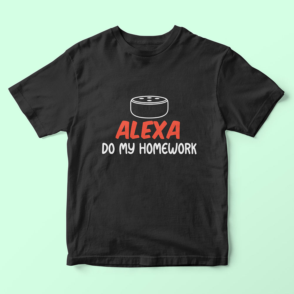 Alexa Do My Homework Kids T-Shirt - Soul & Peace